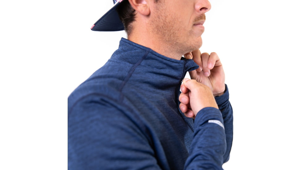 Googan Squad Navy Half-Zip Shirt - Mens, X-Large, GS065-XL