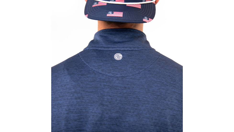 Googan Squad Navy Half-Zip Shirt - Mens, X-Large, GS065-XL