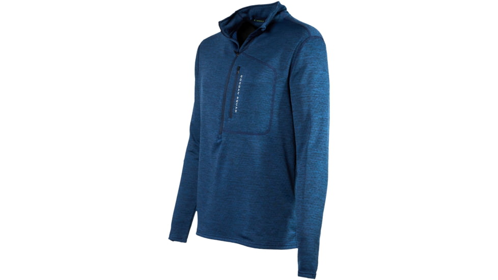 Googan Squad Navy Half-Zip Shirt - Mens, X-Large, GS065-XL