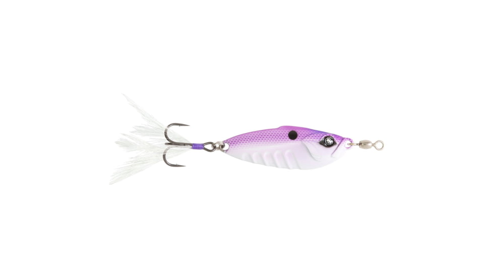 Googan Squad Slurpin' Spoon Bait, 1 3/4in, 3/8 oz, Purple Shiner, 10-25-GGS-10000K