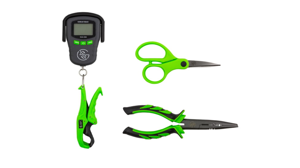 Googan Squad Tool &amp; Line Combo, Green/Black, 20-10-GGS-10001A