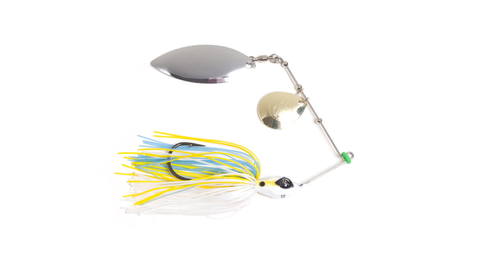 Googan Squad Zinger Spinnerbait, 3/8 oz, Sexy Shad, 10-15-GGS-10000A