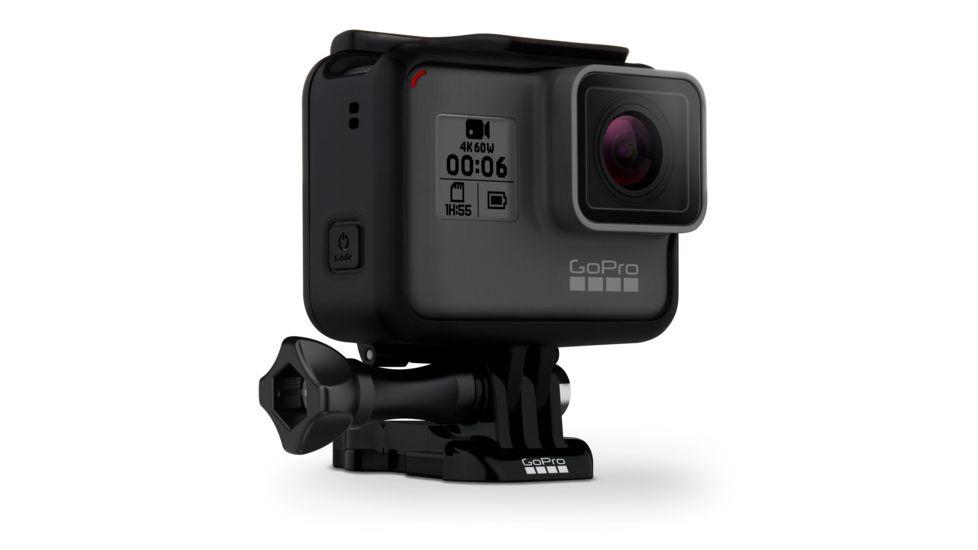 GoPro Hero 6 Black 12MP Action Camera w/Touchscreen &amp; Voice Control CHDHX-601