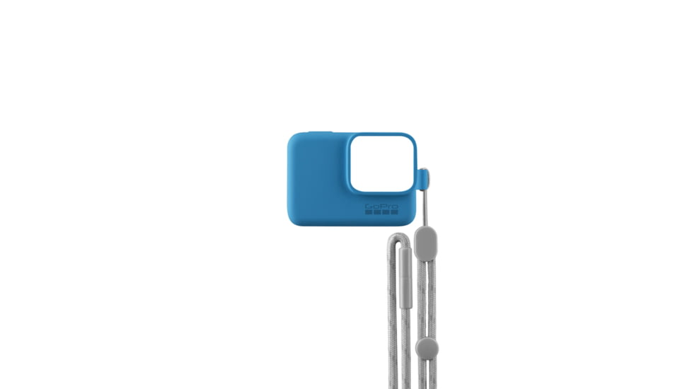 GoPro Silicone Sleeve with Adjustable Lanyard, Blue ACSST-003