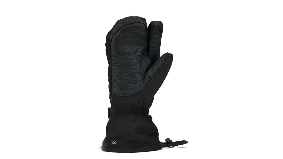 Gordini Gore-Tex Storm Trooper 3-Finger Mittens - Mens, Black, Medium, 4M1071-BLACK-M