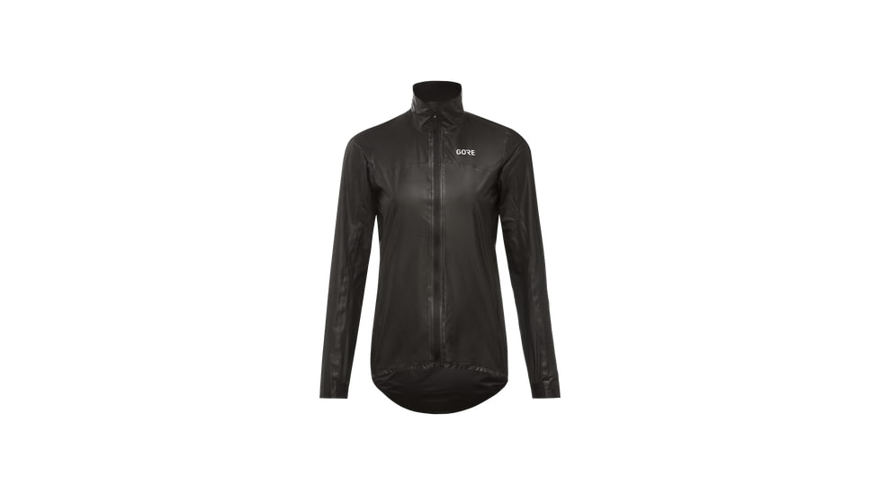 GOREWEAR C7 Womens GORE-TEX SHAKEDRYTM Cycling Jacket in Black XL 16-18 Slim fit Waterproof EF0D8317, 100258-9900-44