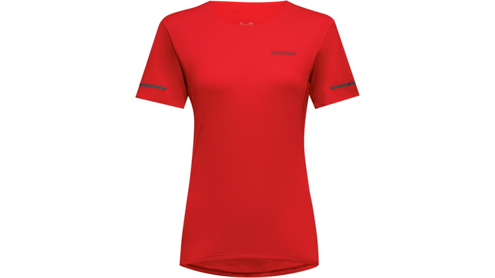 GOREWEAR Contest 2.0 Tee Womens in Lab Red Medium 8-10 Slim fit 0BEE31C1, 101072-DC00-40