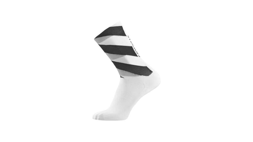 GOREWEAR Essential Signal Socks in White/Lab Grey 13-14.5 Form fit 5884441F, 100983-01BF-XXL