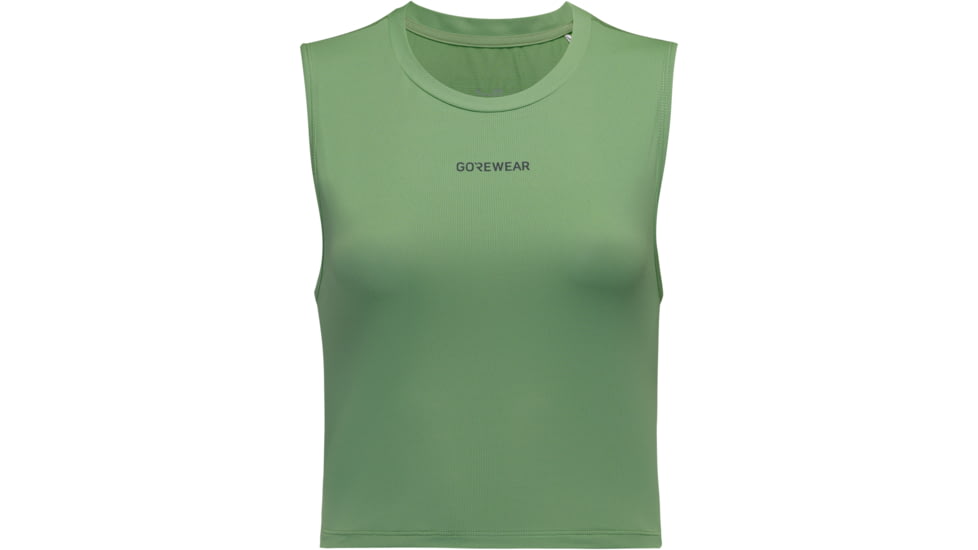 GOREWEAR Everyday Crop Top Womens in Engine Green Large 12-14 Regular fit AE39268F, 101164-DB00-42