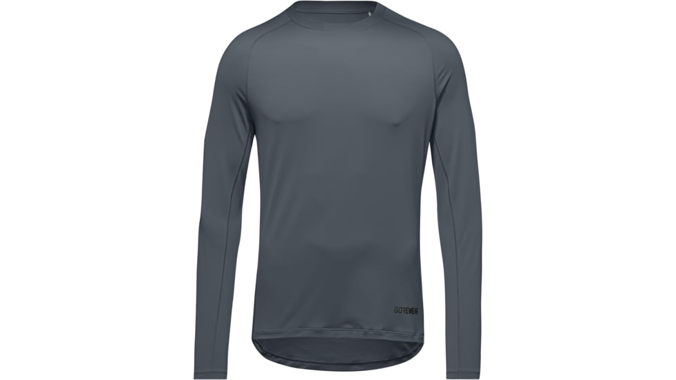 GOREWEAR Everyday Long Sleeve Running Shirt Mens in Lab Graphite Medium Regular fit F79B1BD3, 101022-BZ00-L