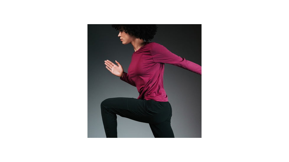 GOREWEAR Everyday Long Sleeve Running Shirt Womens in Engine Green 2XS Regular fit A9628B09, 101017-EN-XX