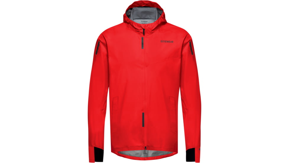 Gorewear GOREWEAR CONCURVE GORE-TEX Running Jacket Mens in Lab Red Large Slim fit Waterproof, 101066-DC00-XL