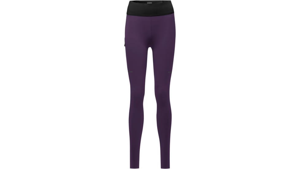Gorewear GOREWEAR CONCURVE Running Tights Womens in Purple Indigo XL Form fit, 101051-DE00-44