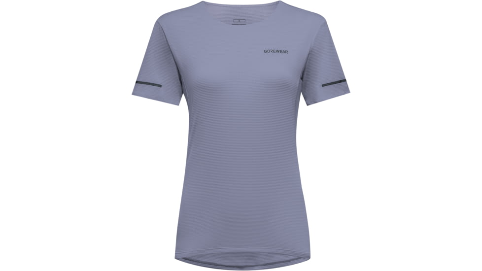 Gorewear GOREWEAR Contest 2.0 Tee Womens in Amethyst Grey Small 4-6 Slim fit, 101072-DF00-38
