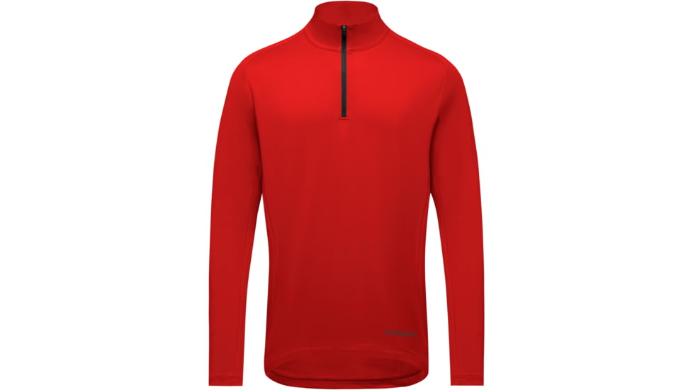 Gorewear GOREWEAR Everyday Mid 1/4 Zip Mens in Lab Red Large Regular fit Moisture Wicking, 101093-DC00-XL