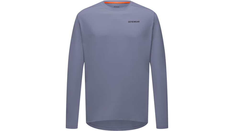Gorewear GOREWEAR Everyday Tech Long Sleeve Tee Mens in Amethyst Grey Large Regular fit", 101221-DF00-L