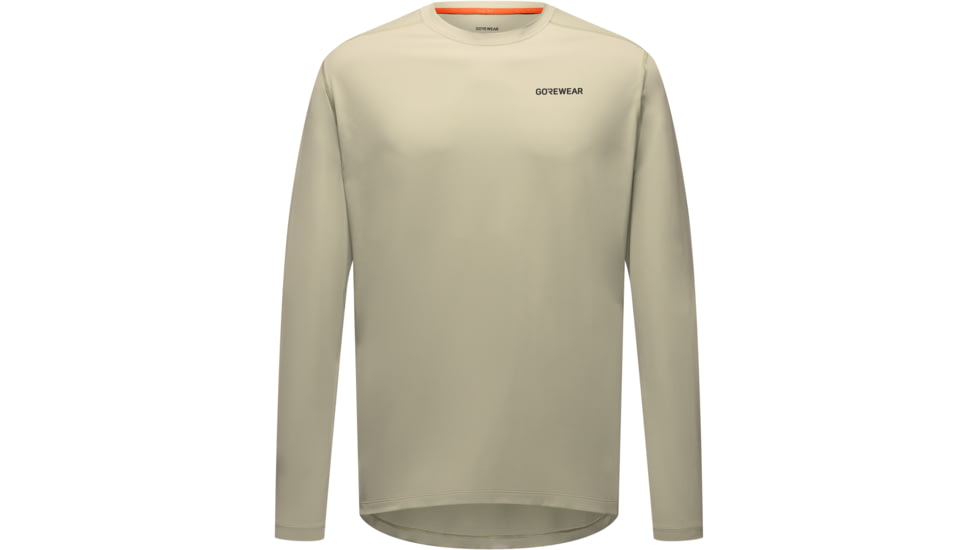 Gorewear GOREWEAR Everyday Tech Long Sleeve Tee Mens in Tech Beige Large Regular fit", 101221-BG00-L
