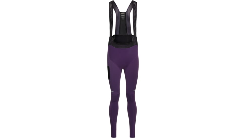 Gorewear GOREWEAR SPINSHIFT Thermo Cycling Bib Tights+ Mens in Purple Indigo Large Form fit, 101085-DE00-L
