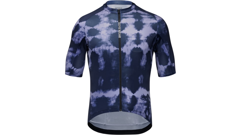 GOREWEAR SPINSHIFT Shibori Cycling Jersey Mens in Orbit Blue/White Large Form fit F358DF72, 101223-AU01-XL