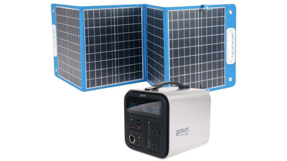 GoSun 1100Wh Power Bank &amp; 100W Solar Panel, BEPB1110