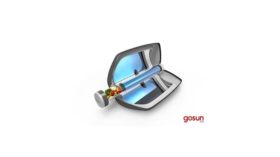 GoSun Go Stove, Black, Borosillicate Glass, Stainless, 1 Year MFG Warranty, GOS-05125