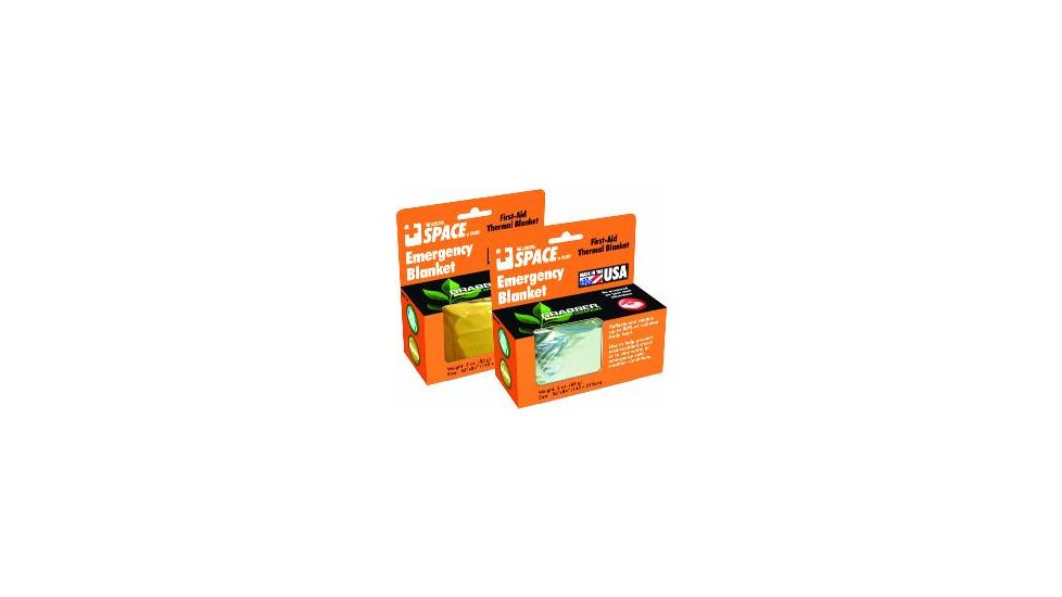Grabber Emergency Space Blanket, SIlver 876080