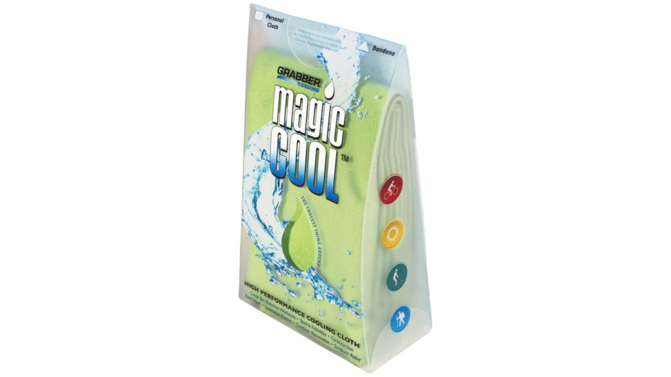 Grabber Magic Cool Cloth-lime Green COOLCLG