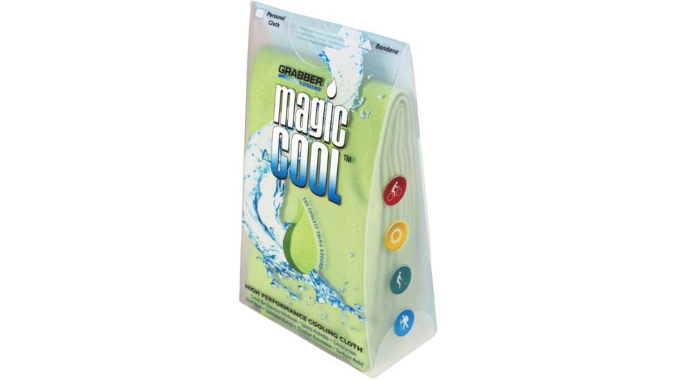 Grabber Magic Cool Cloth-lime Green COOLCLG