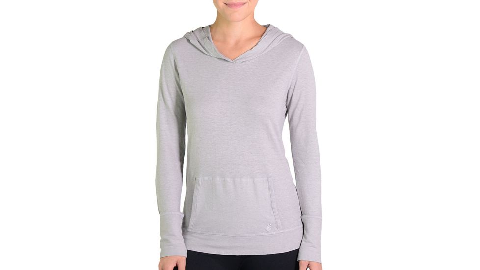 Gramicci Coco Organic Hoodie Top - Women's-Camphore Grey-X-Large