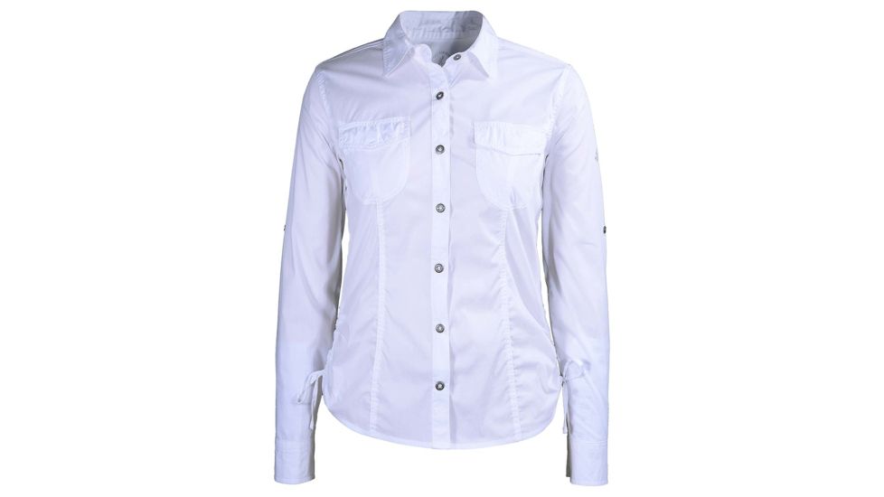Gramicci No-Squito Long Sleeve Shirt - Women's-White-Medium
