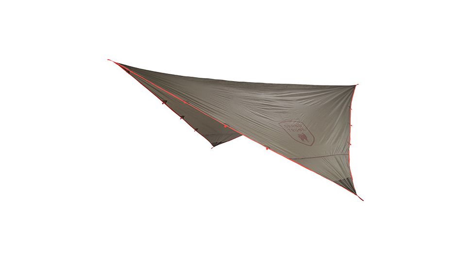 Grand Trunk Abrigo Hammock Rain Fly, Glacial Gray, 10ft x 10ft ABRIGO-FLY