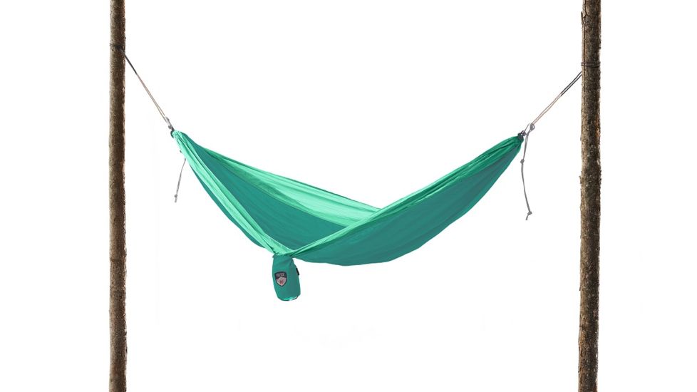 Grand Trunk Double Parachute Nylon Hammock-Mint/Green