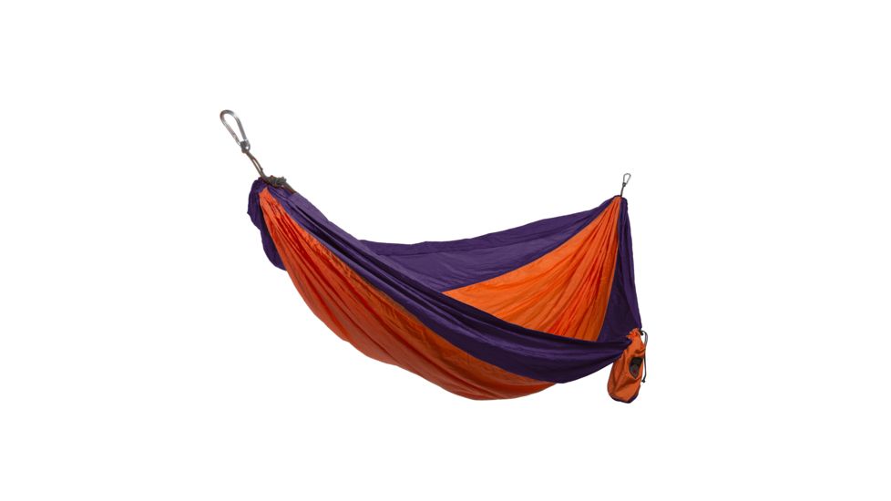 Grand Trunk Double Parachute Nylon Hammock-Orange/Purple