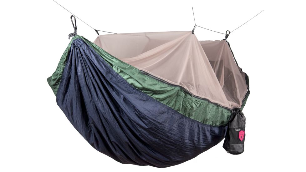 Grand Trunk Double Skeeter Beeter Pro Hammock, Forest/Navy, 249784