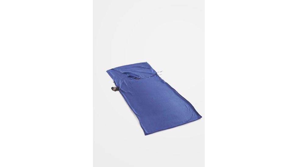 Grand Trunk Navy Blue Silk Sleep Single Sack, 84in. X 36in. 47385