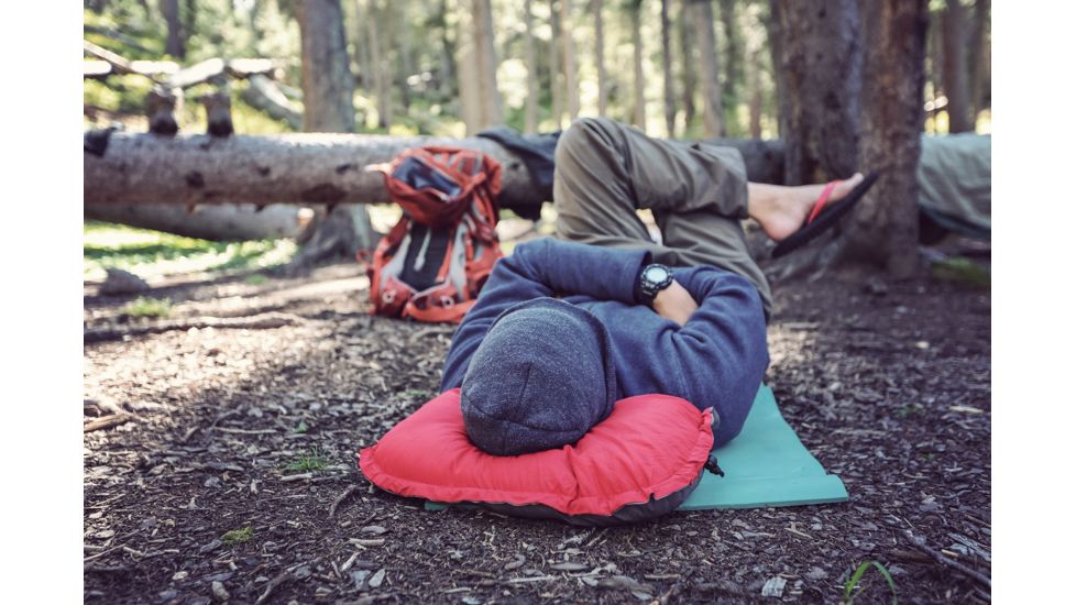 Grand Trunk Packable Travel Pillow-Red