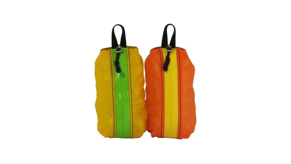 Granite Gear Air ZippDitty 2-Pack, Yellow/Green &amp; Orange/Yellow, 0.6L, 21852-PC