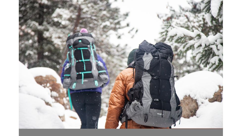 Granite Gear Blaze 60 Backpack - Mens, Black/Black Gingham, Short, 5000025-0001