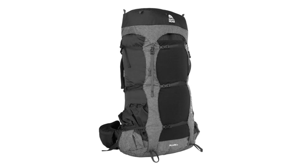 Granite Gear Blaze 60 Backpack - Mens, Black/Black Gingham, Short, 5000025-0001