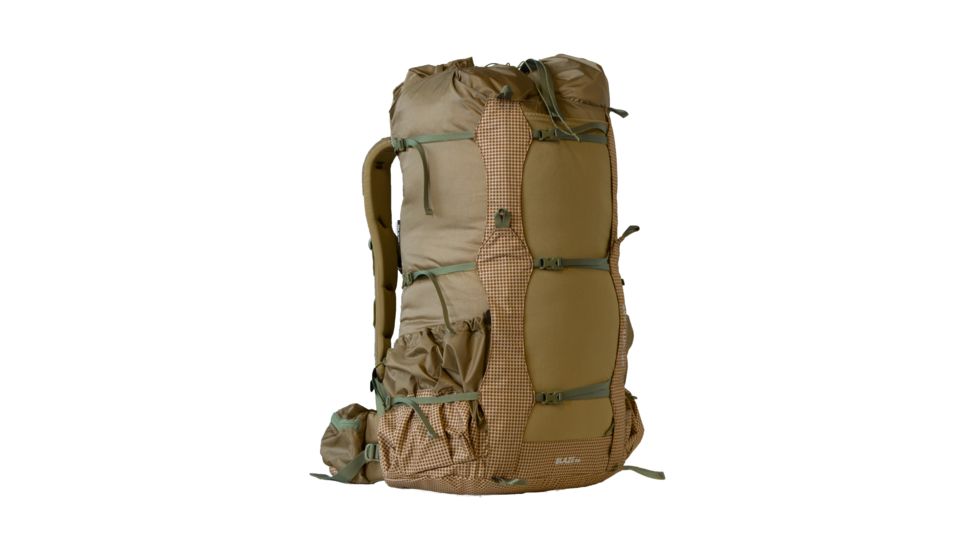 Granite Gear Blaze 60 Backpack - Mens, Clay/Brown Gingham/Walleye, Short, 5000025-7007