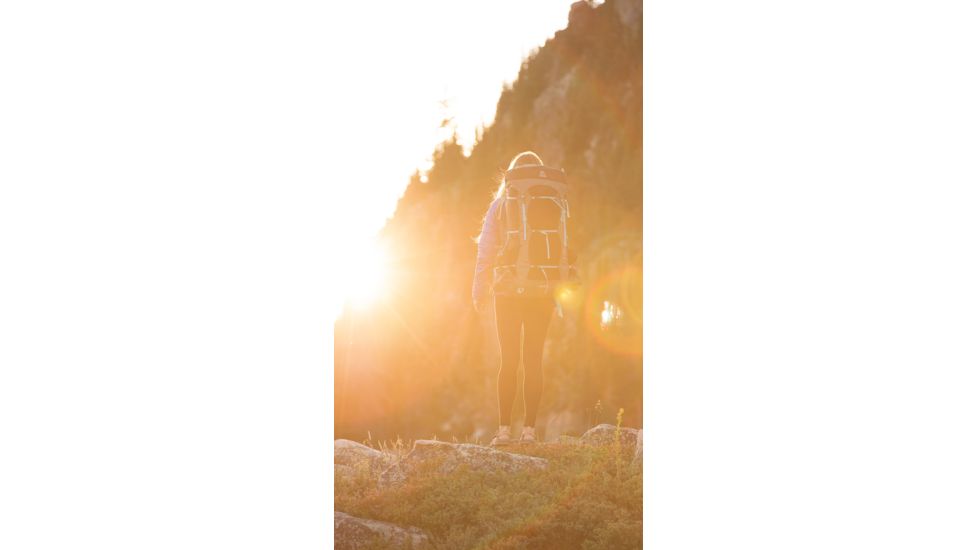 Granite Gear Blaze 60 Backpack - Womens, Black/Black Gingham/Teal, Short, 5000028-0014