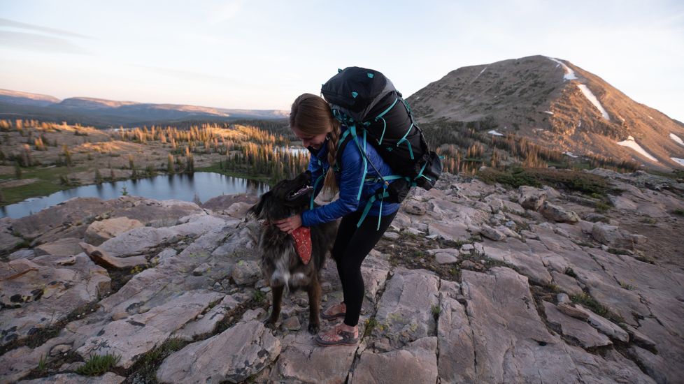 Granite Gear Blaze 60 Backpack - Womens, Black/Black Gingham/Teal, Short, 5000028-0014