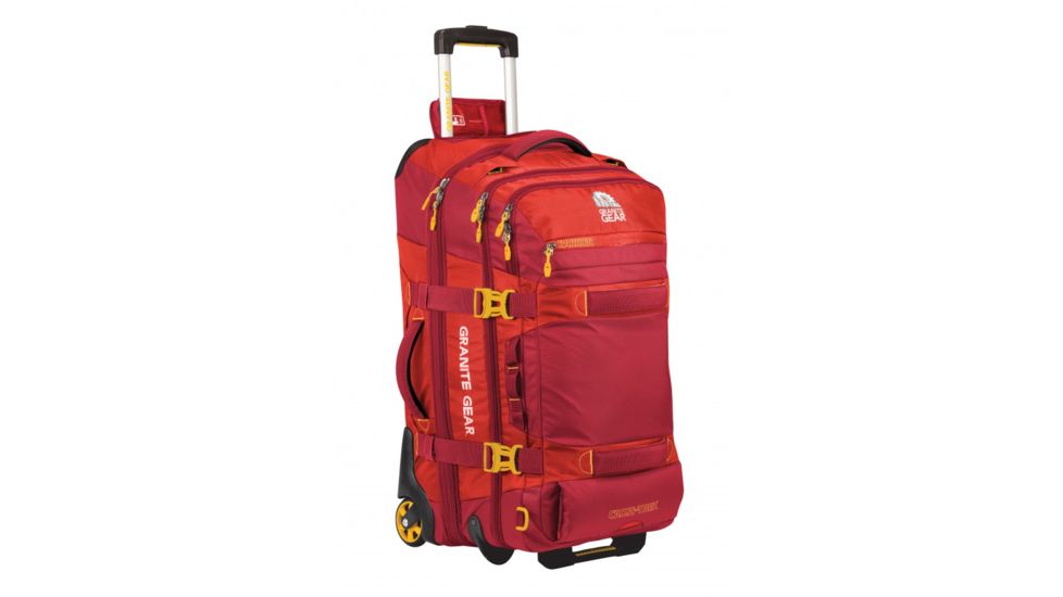 Granite Gear Cross Trek 26 Wheeled Duffel-Blood Orange