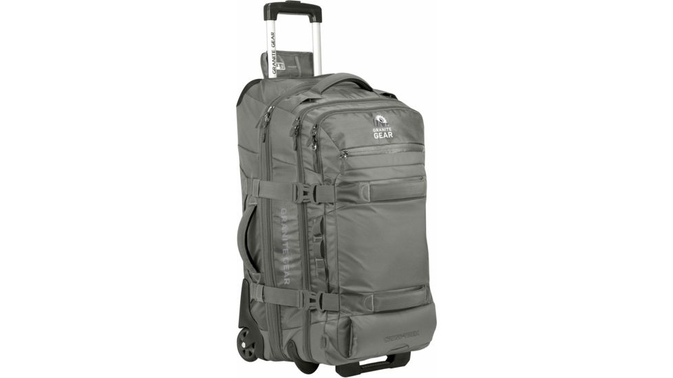 Granite Gear Cross Trek 26 Wheeled Duffel-Flint/Chromium
