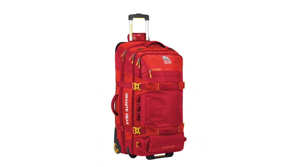 Granite Gear Cross Trek 32 Wheeled Duffel-Blood Orange