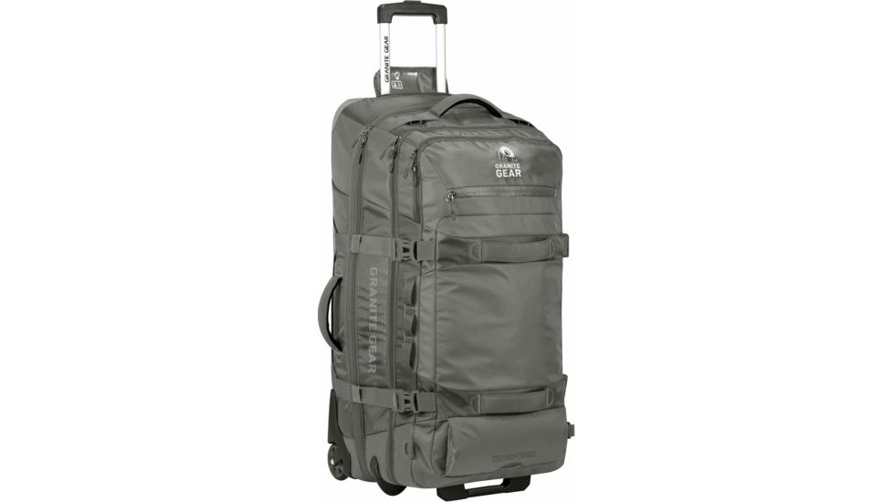 Granite Gear Cross Trek 32 Wheeled Duffel-Flint/Chromium