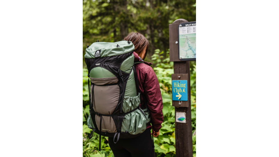 Granite Gear Crown 3 Backpack - Womens, Short, Copper Oxide/Black, 60L, 50012-4033