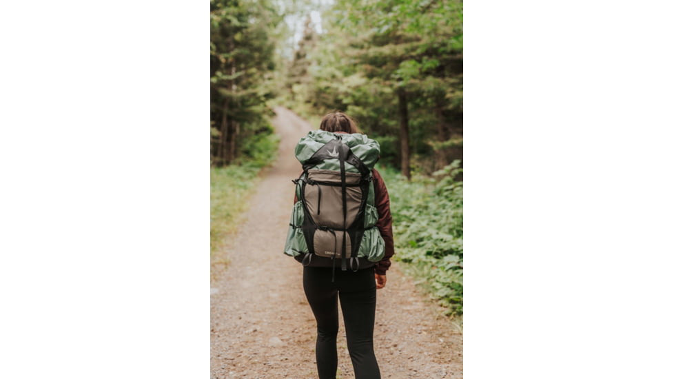 Granite Gear Crown 3 Backpack - Womens, Short, Copper Oxide/Black, 60L, 50012-4033