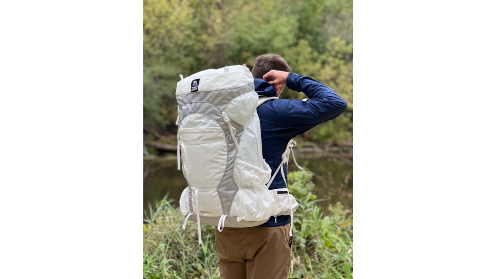 Granite Gear Crown 3 Backpack, 60L, Long, Undyed, 50016-0000