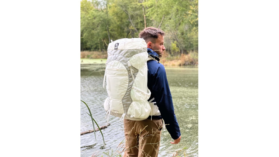 Granite Gear Crown 3 Backpack, 60L, Long, Undyed, 50016-0000